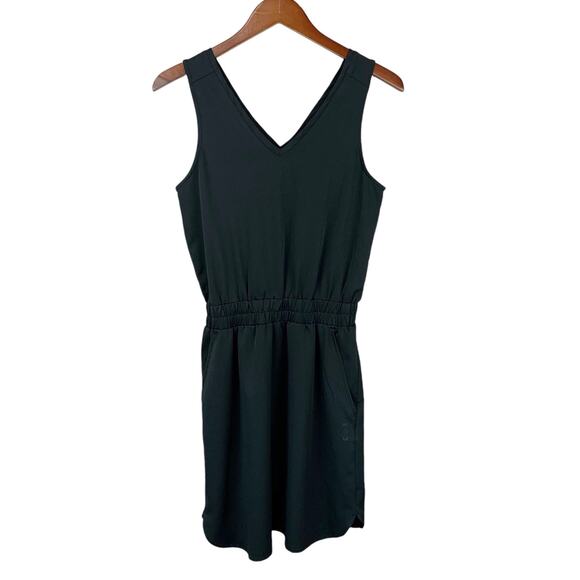 Kavu Ensenada Dress Sleeveless Active Black Elastic Waist Pockets Women's XS - Picture 1 of 8